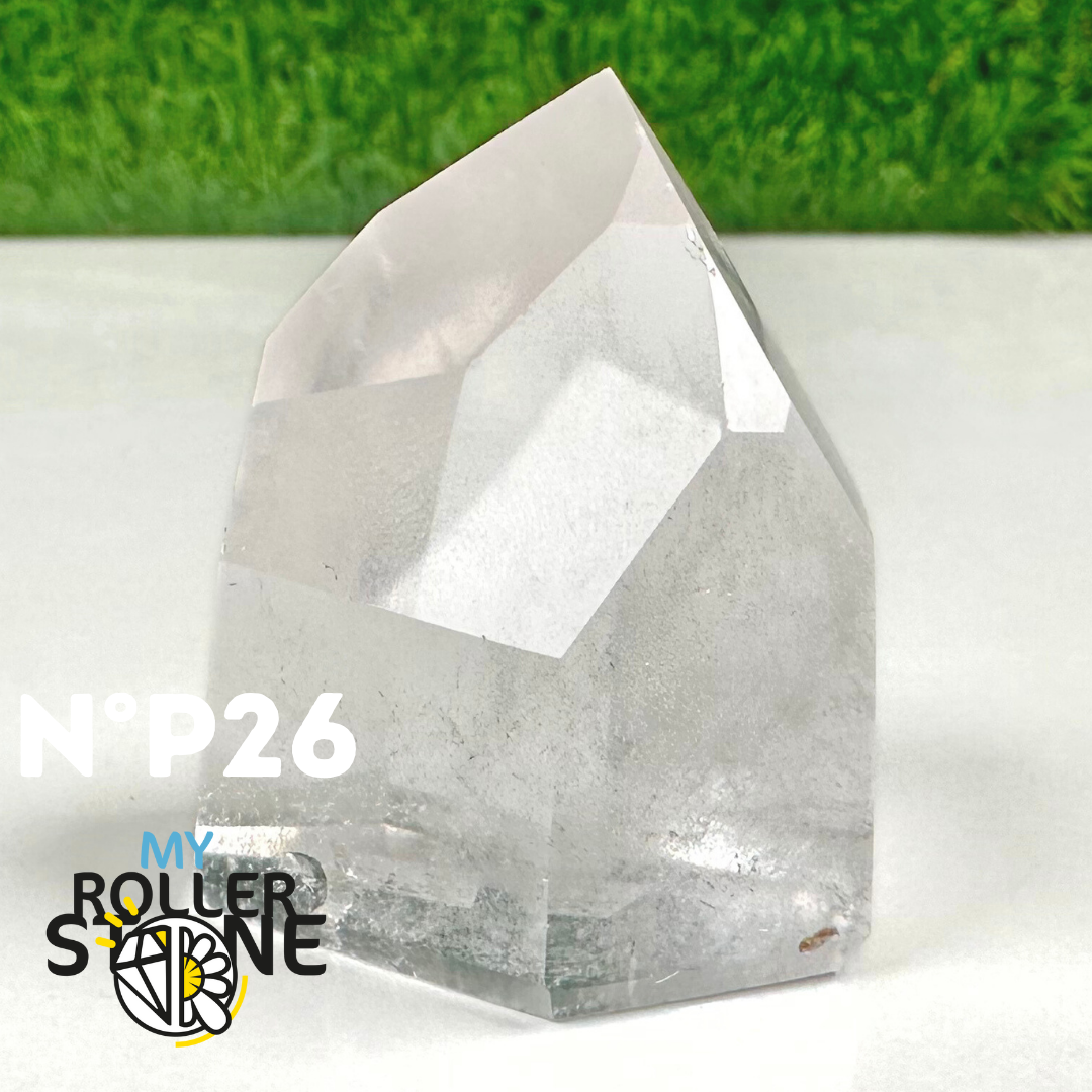 Pointe en Cristal de Roche Petite Taille