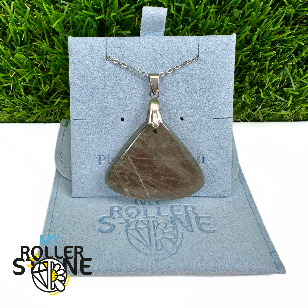 Pendentifs Labradorite Violette forme Libre 5A