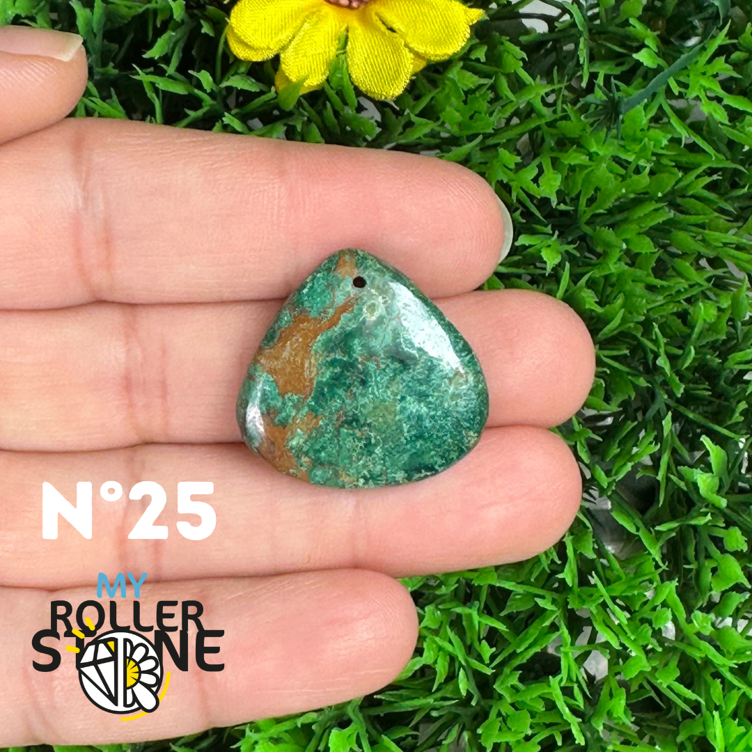 Pendentif Percé Chrysocolle