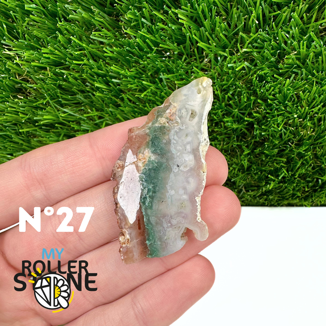 Pendentif Percé Aquaprase tranche 5A