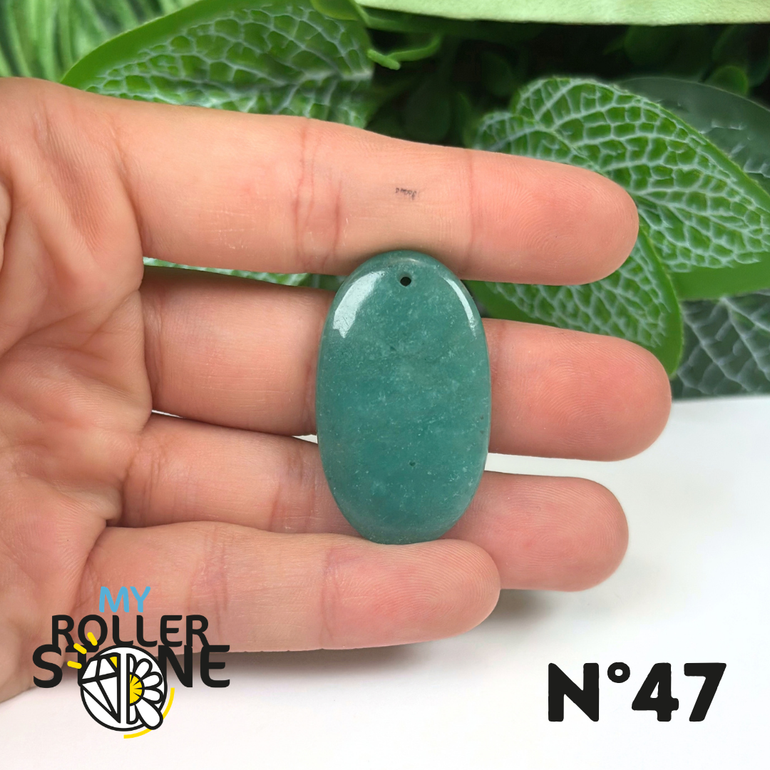 Pendentif Amazonite Brésil 5A