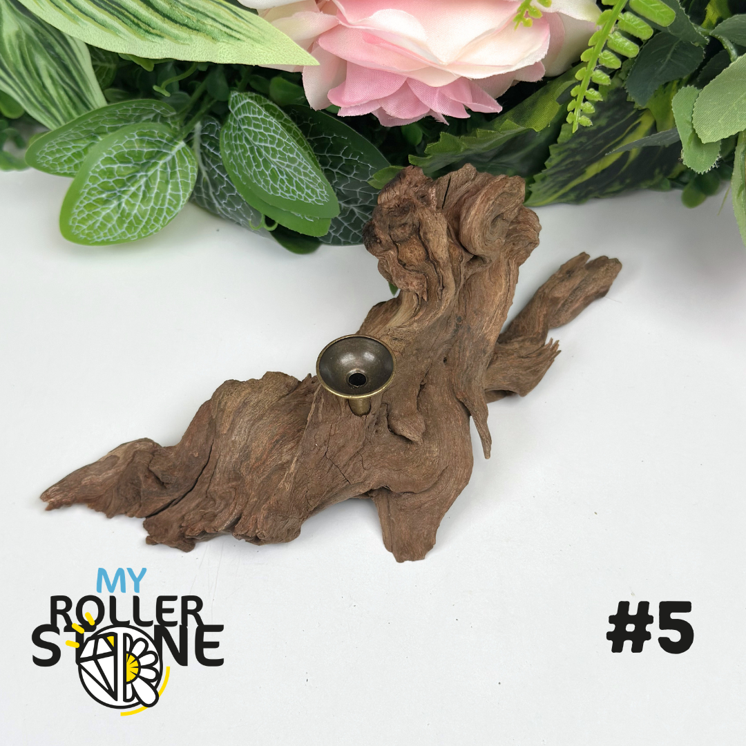 Socle en bois brut
