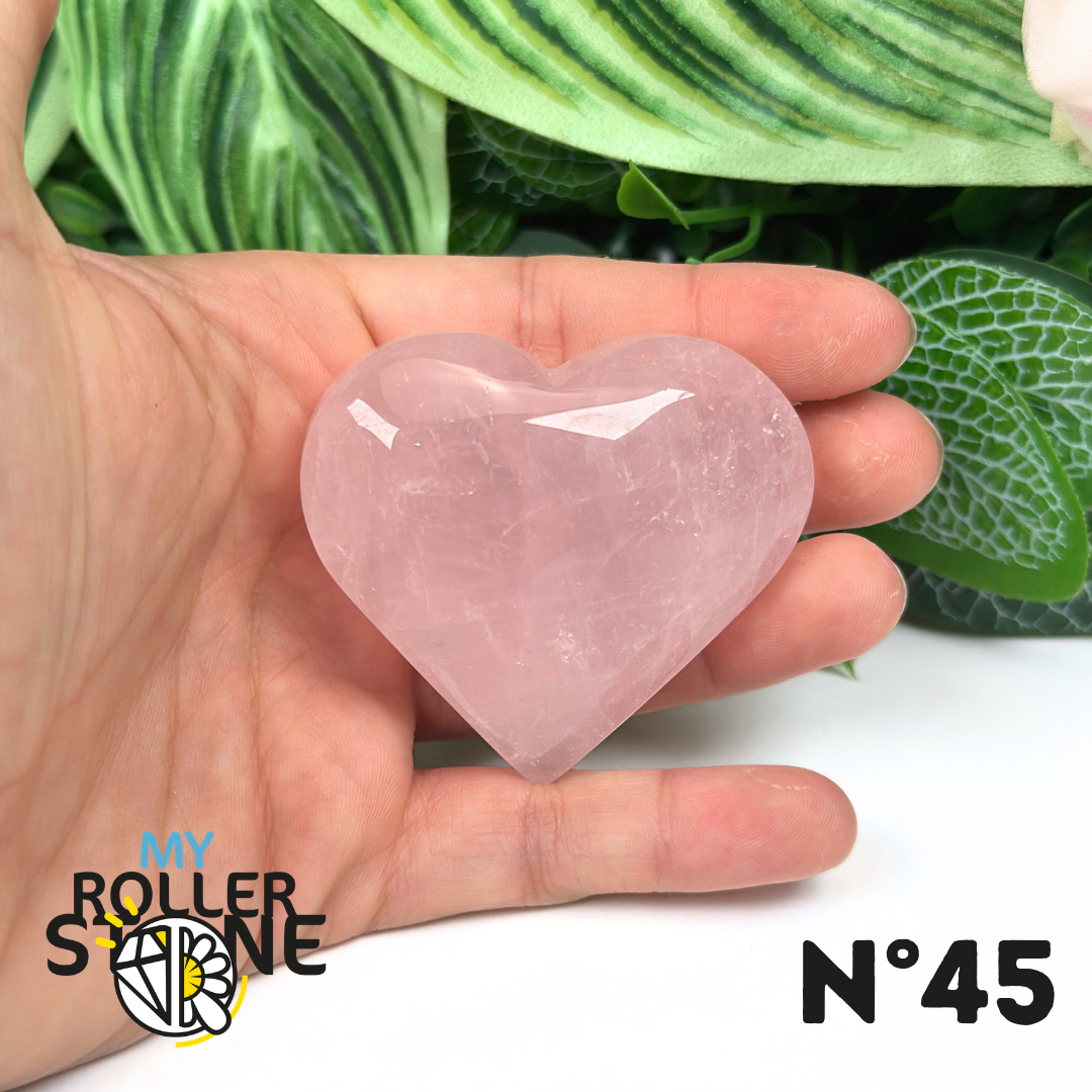 Cœur en Quartz rose