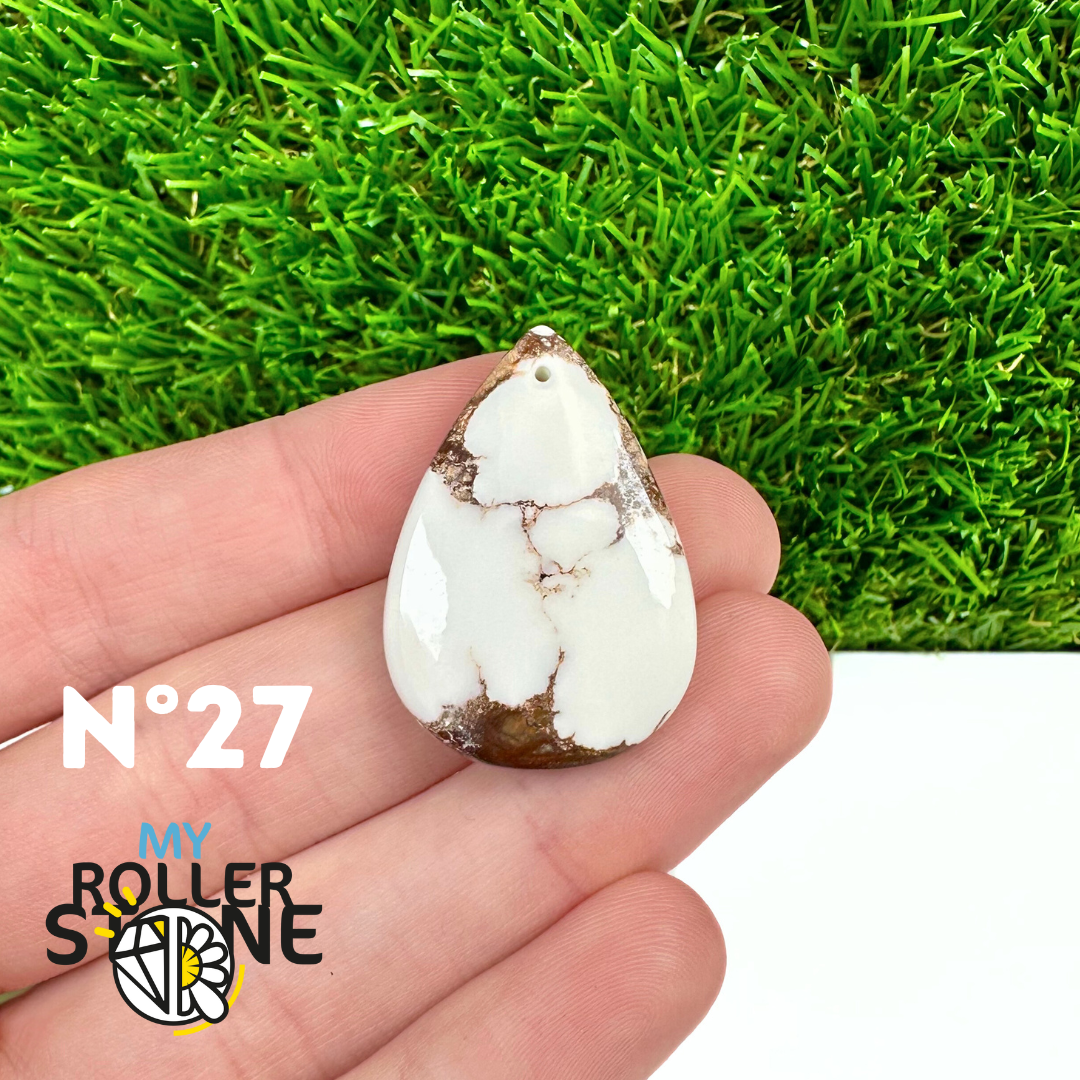 Pendentif en Magnésite « Cheval Sauvage »