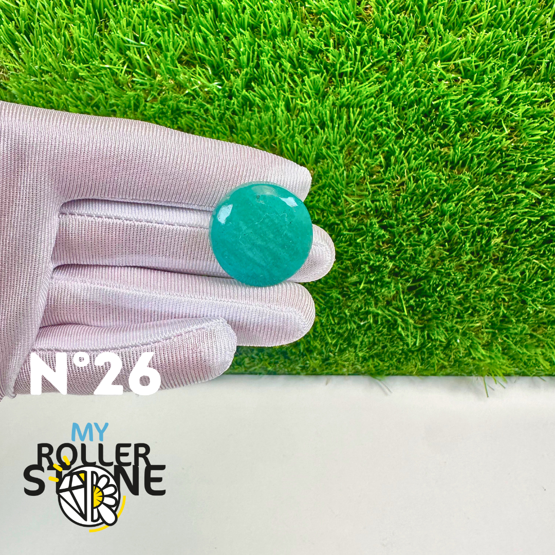 Pendentif Amazonite bleue