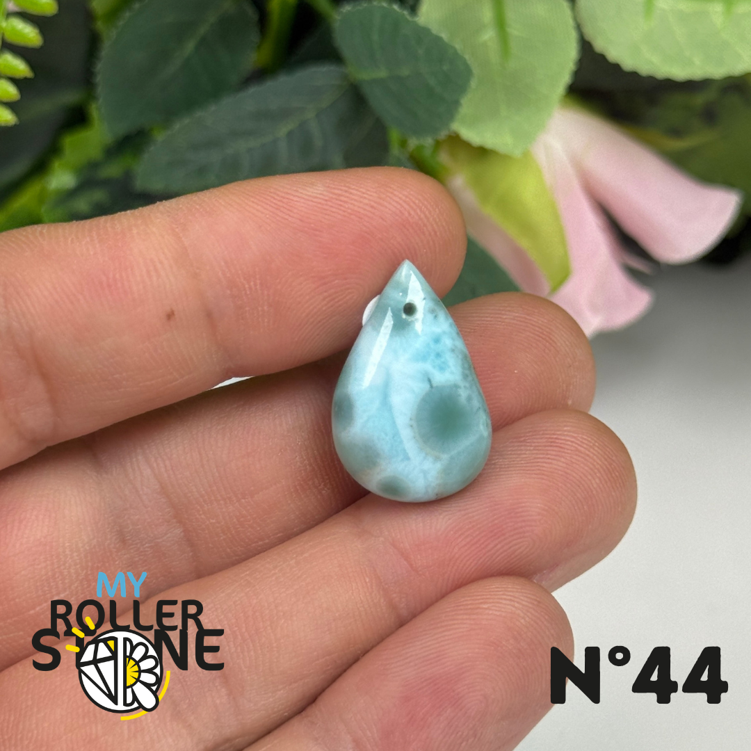 Pendentif Larimar 5A percé