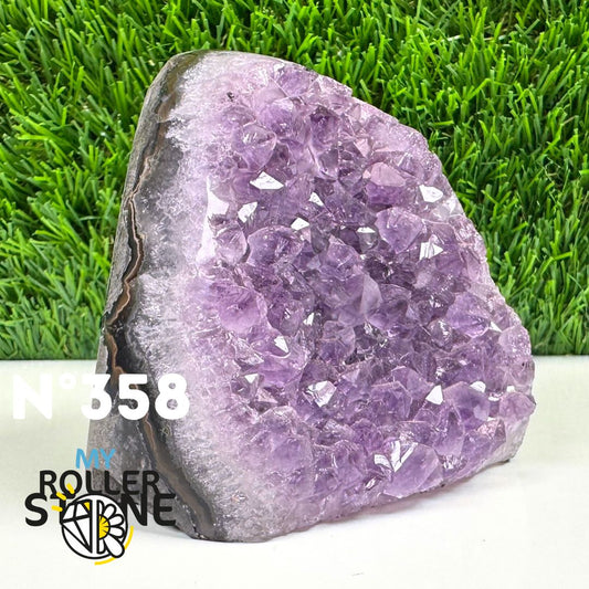Géode Améthyste du Brésil #358