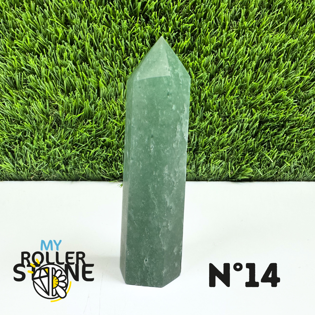 Pointes Pierre Aventurine Verte
