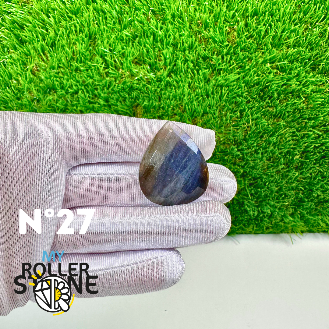 Pendentifs Labradorite blue fire Facettée 5A