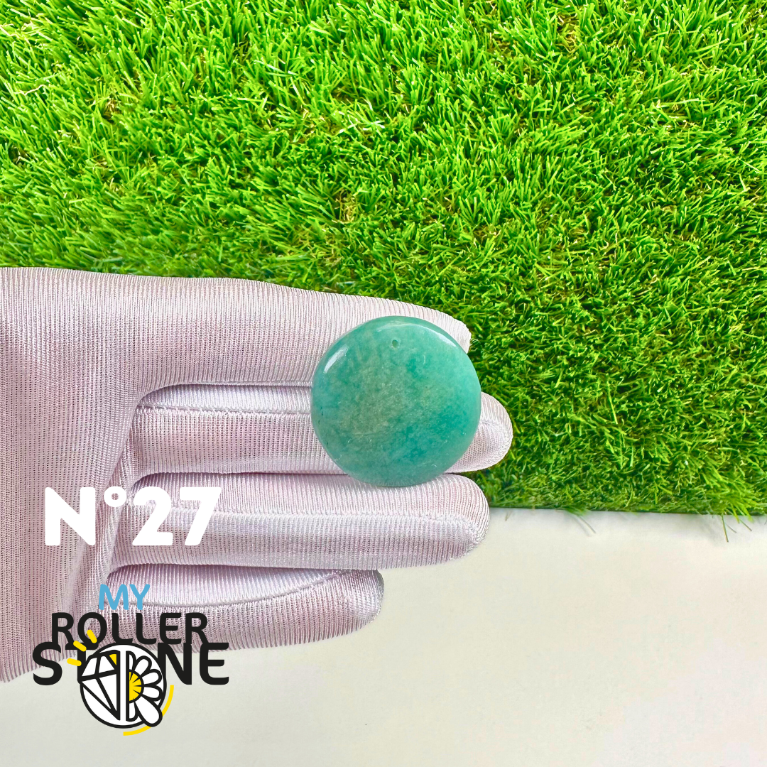 Pendentif Amazonite bleue