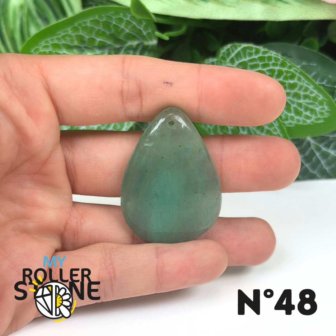 Pendentif Amazonite Brésil 5A
