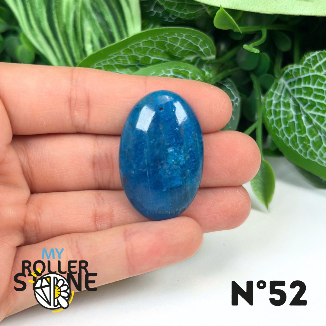 Pendentif Apatite bleue 5A