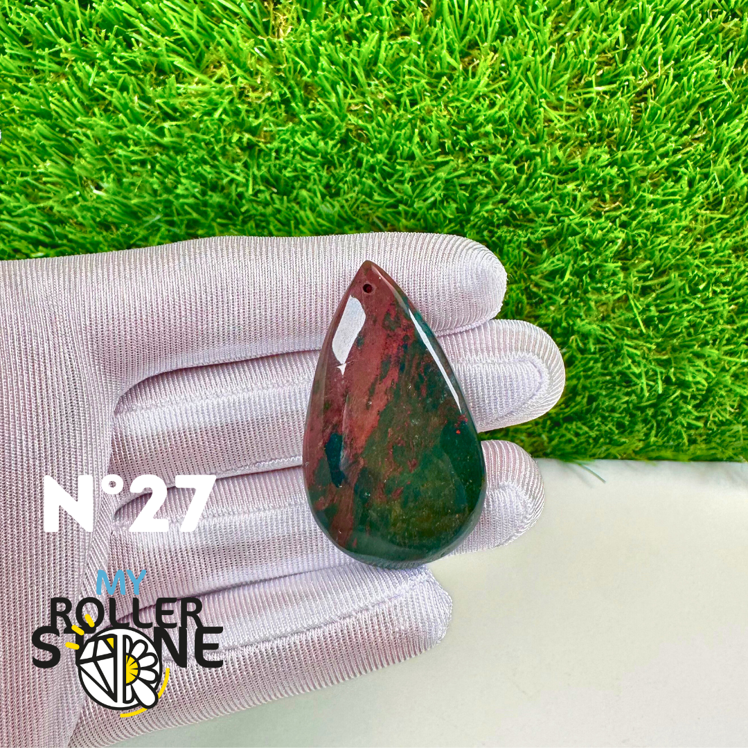 Pendentif Percé Héliotrope