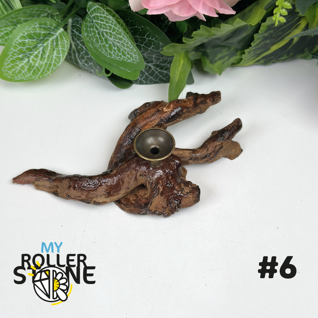 Socle en bois brut