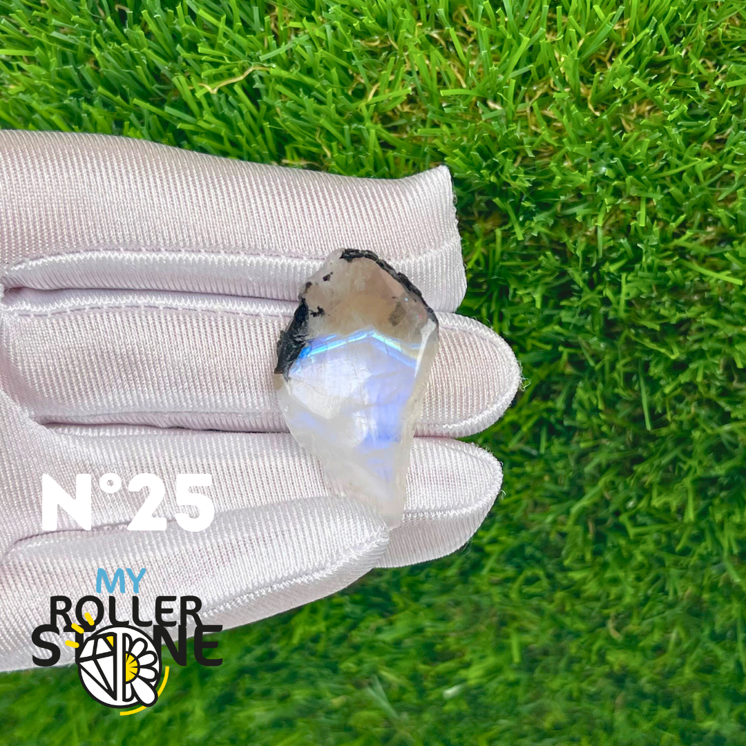 Pendentif Percé Pieristérite tranche semi brute 5A