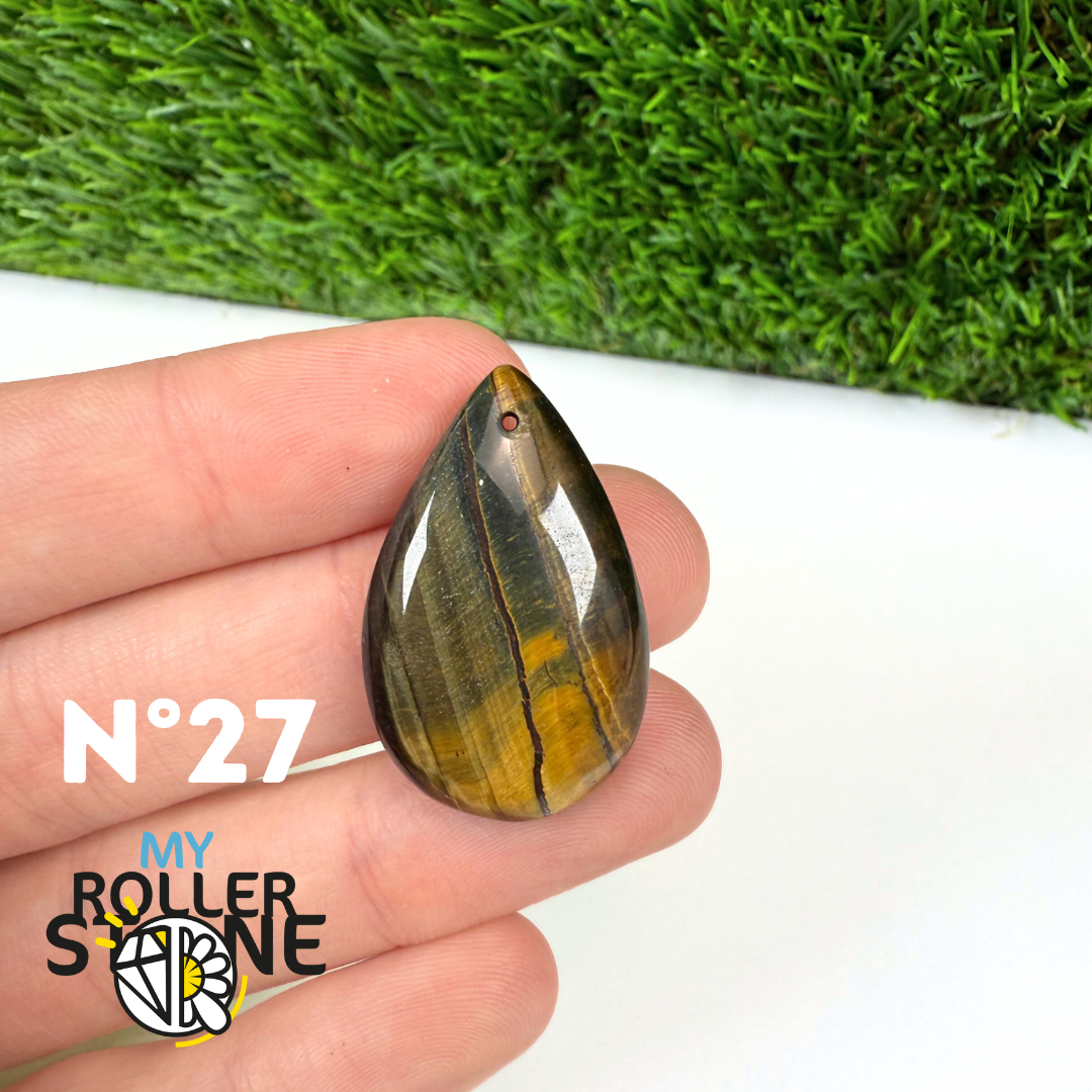 Pendentif Oeil de Faucon Percé 5A