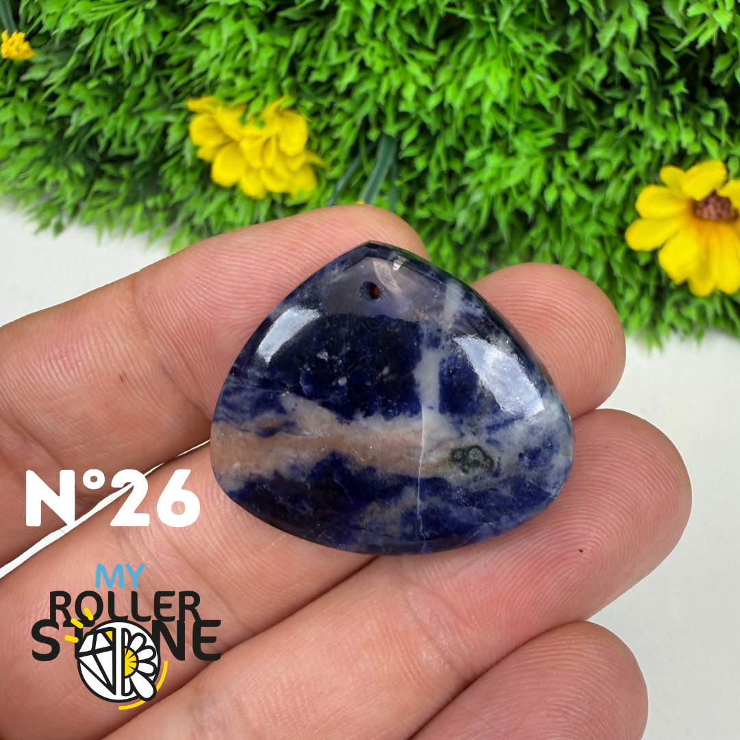 Pendentifs Percés Sodalite 5A