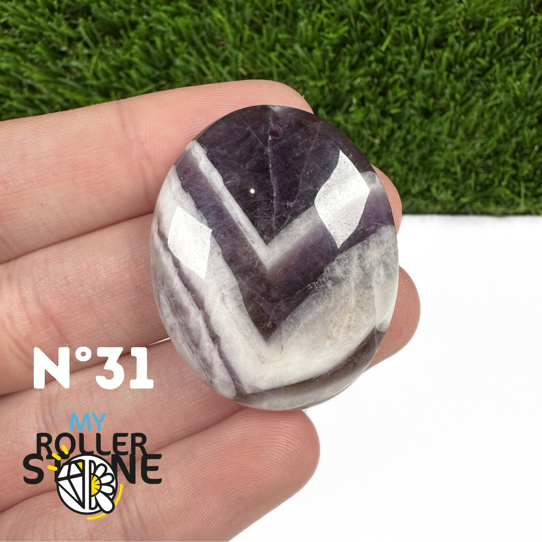 Pendentif Améthyste Chevron Percé 5A