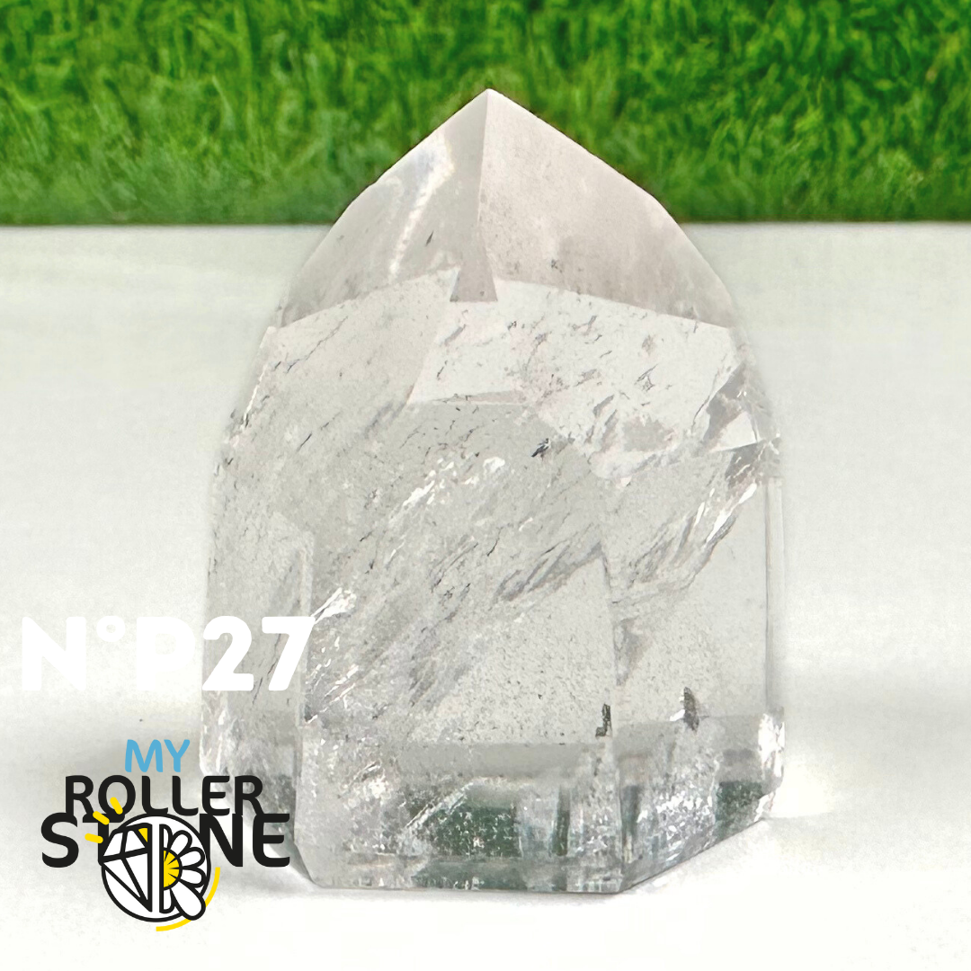 Pointe en Cristal de Roche Petite Taille