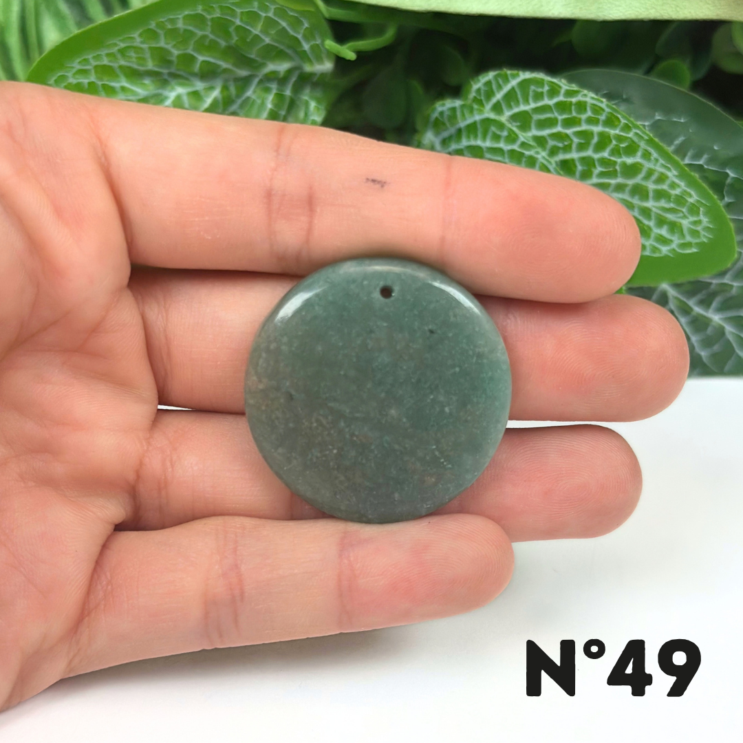 Pendentif Amazonite Brésil 5A