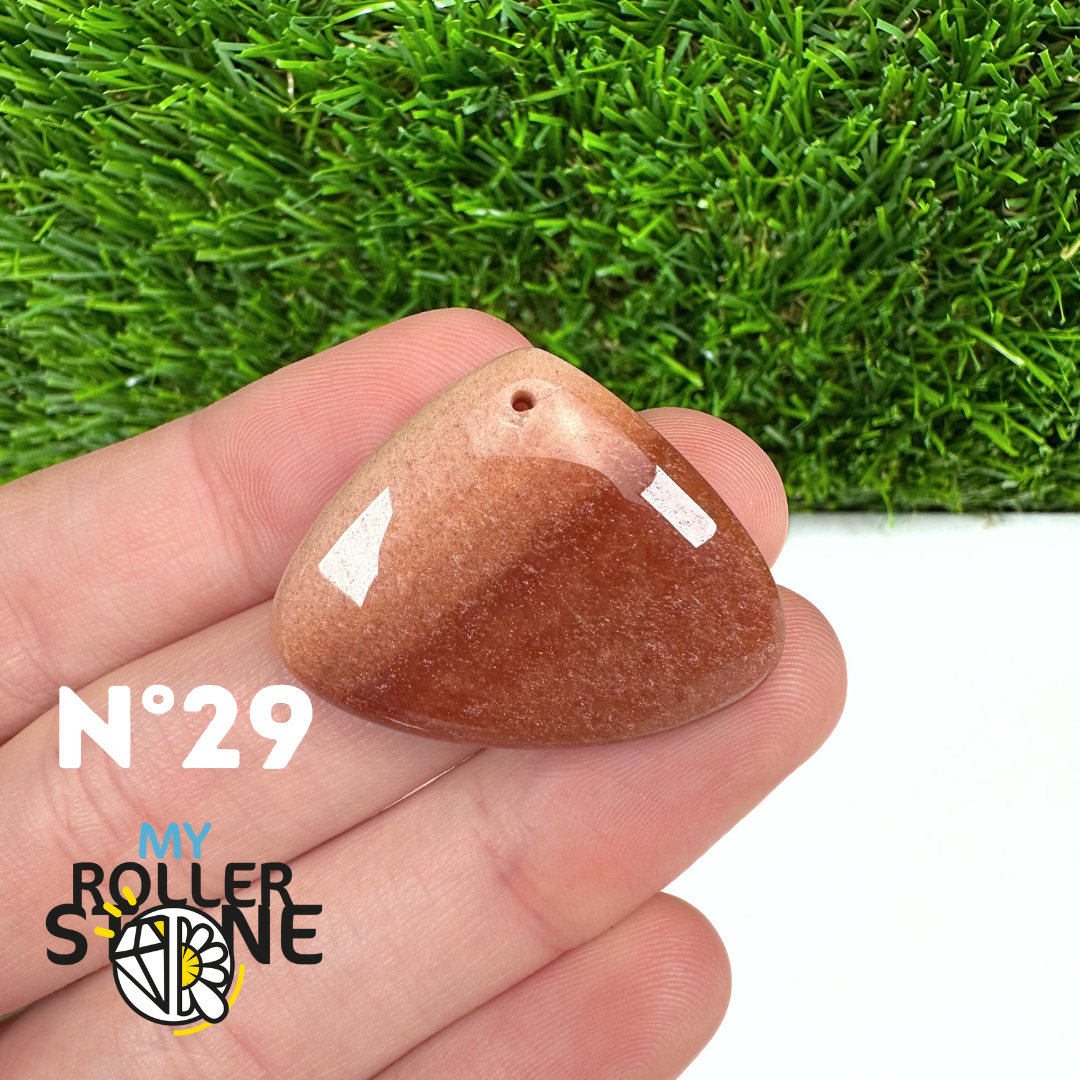 Pendentif Percé Amazonite Pêche