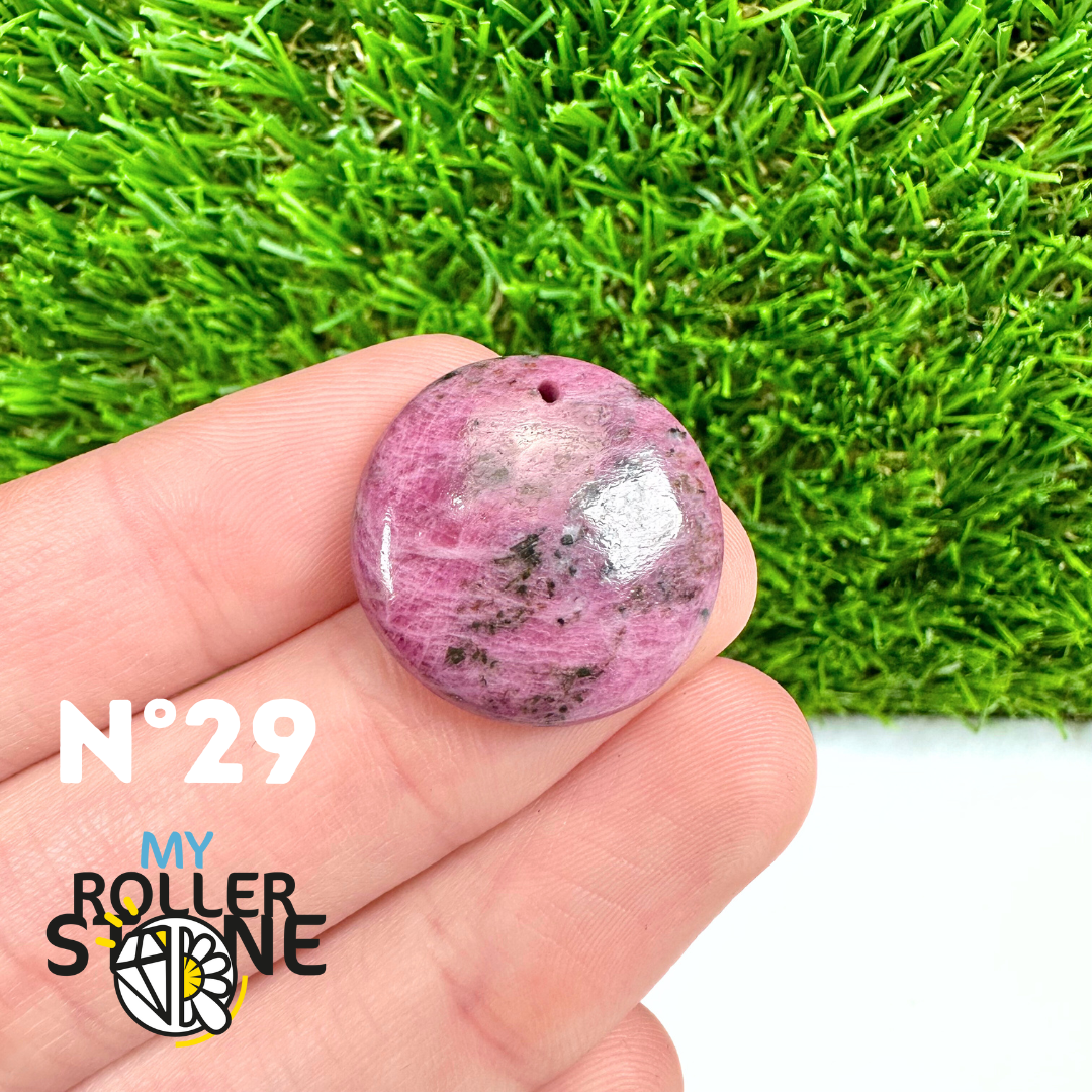 Pendentif Percé Rubis 3A