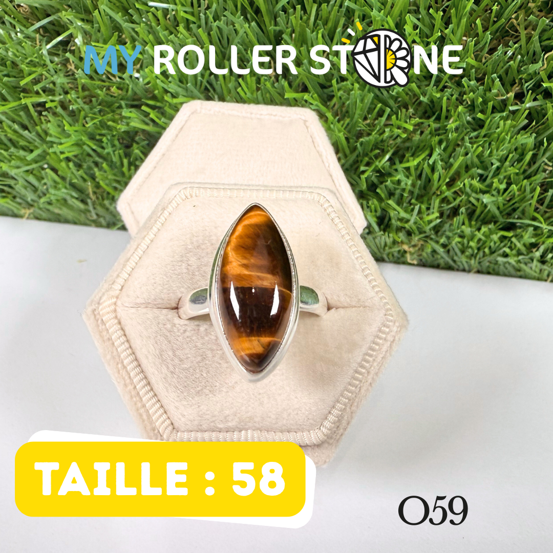Bague Oeil De Tigre (TEYR1359)