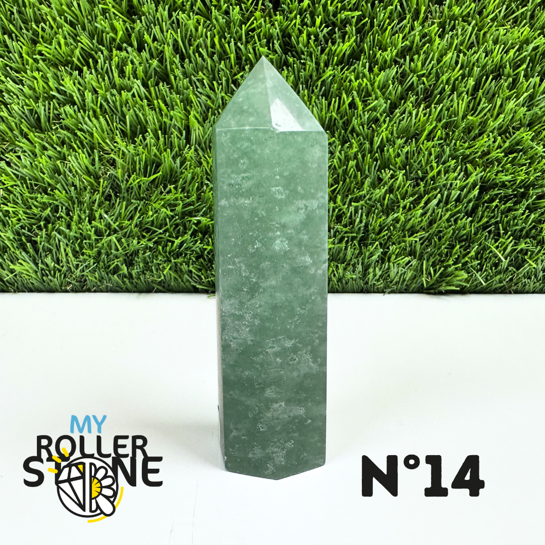 Pointes Pierre Aventurine Verte