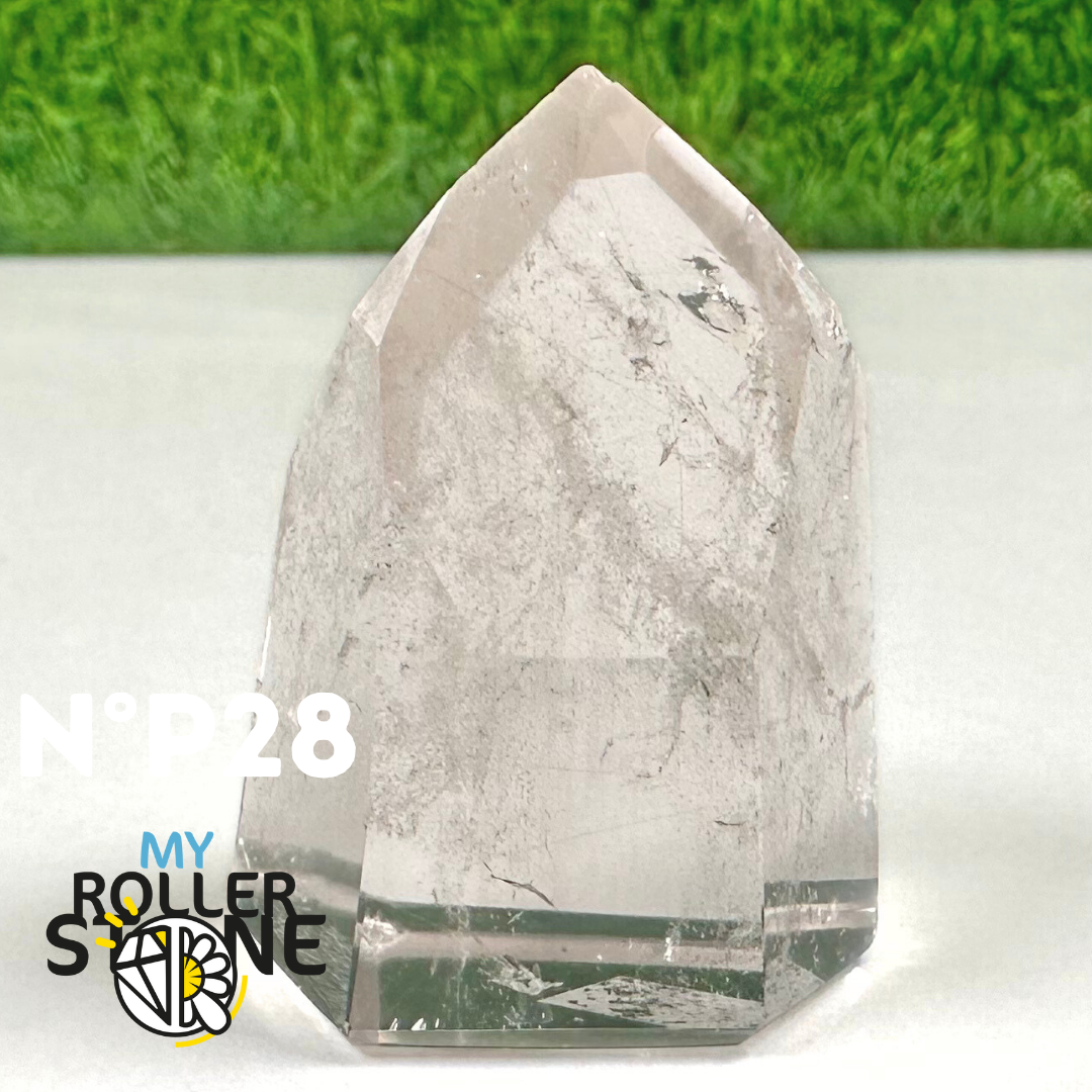 Pointe en Cristal de Roche Petite Taille