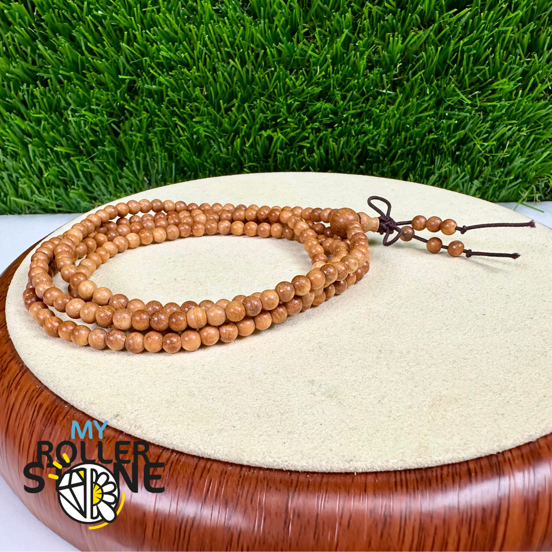 Mala Bois De Santal 4MM 208 perles