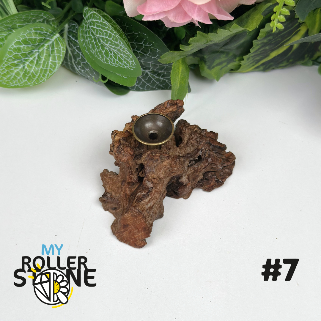 Socle en bois brut