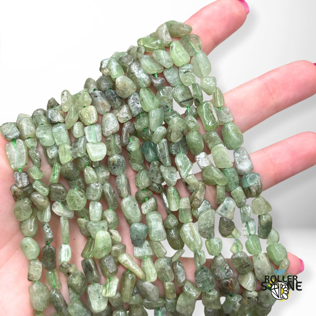 Perle Baroque Kyanite Verte