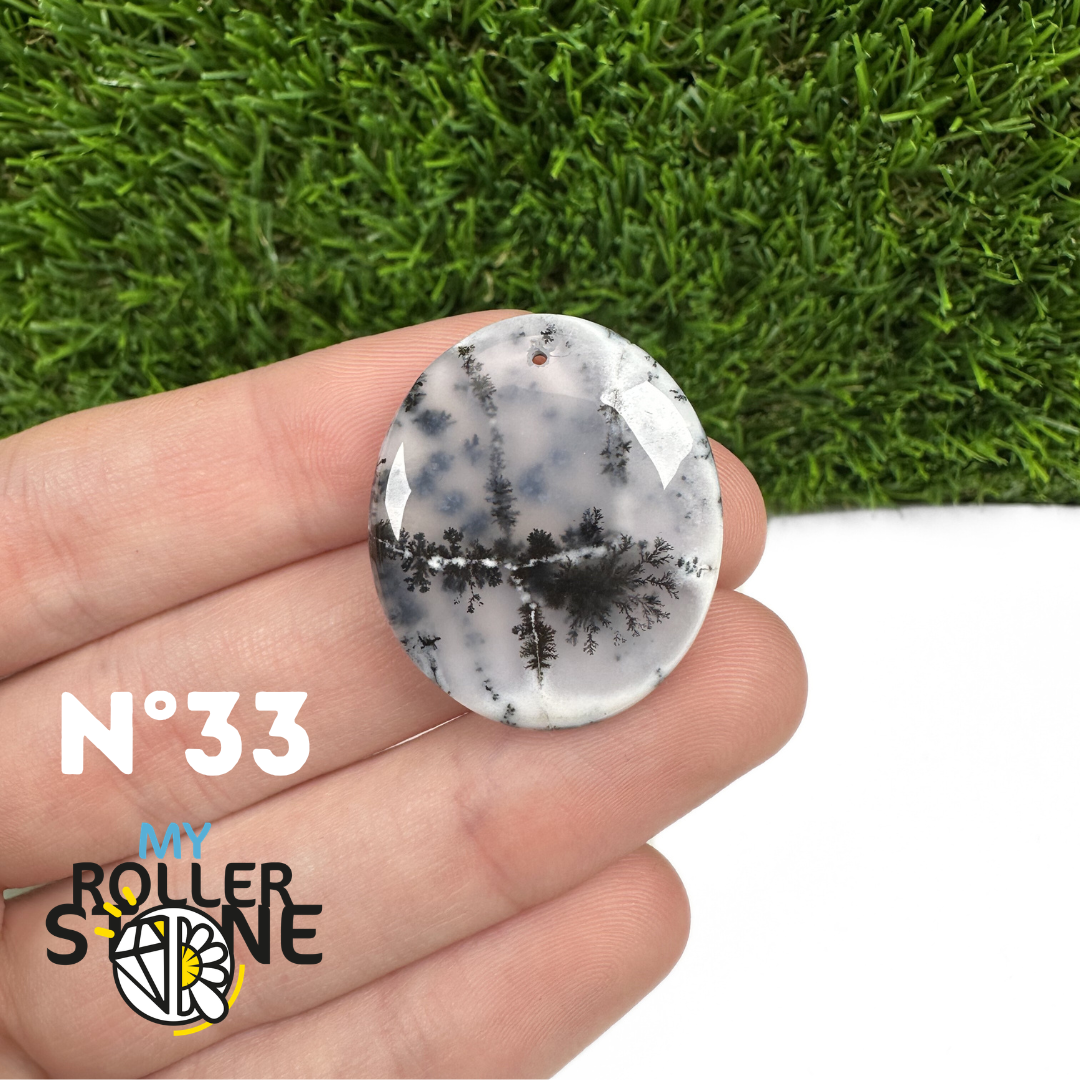 Pendentif Opale Dendritrique