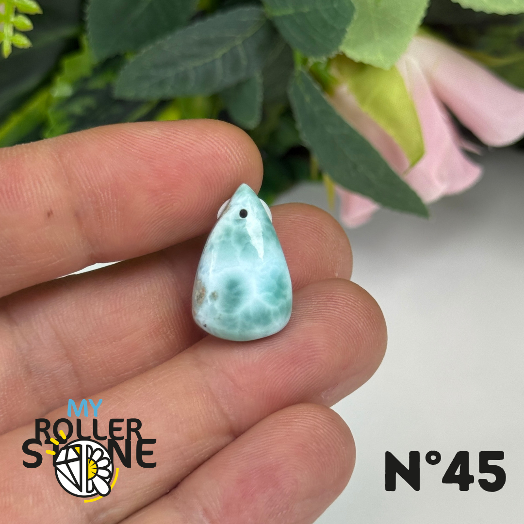 Pendentif Larimar 5A percé