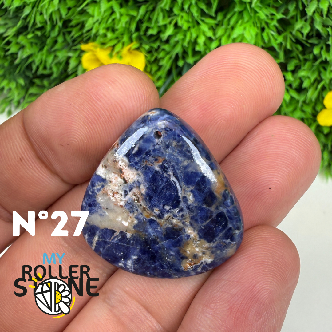 Pendentifs Percés Sodalite 5A