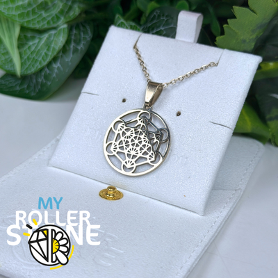 
Pendentif Métatron acier Argenté
