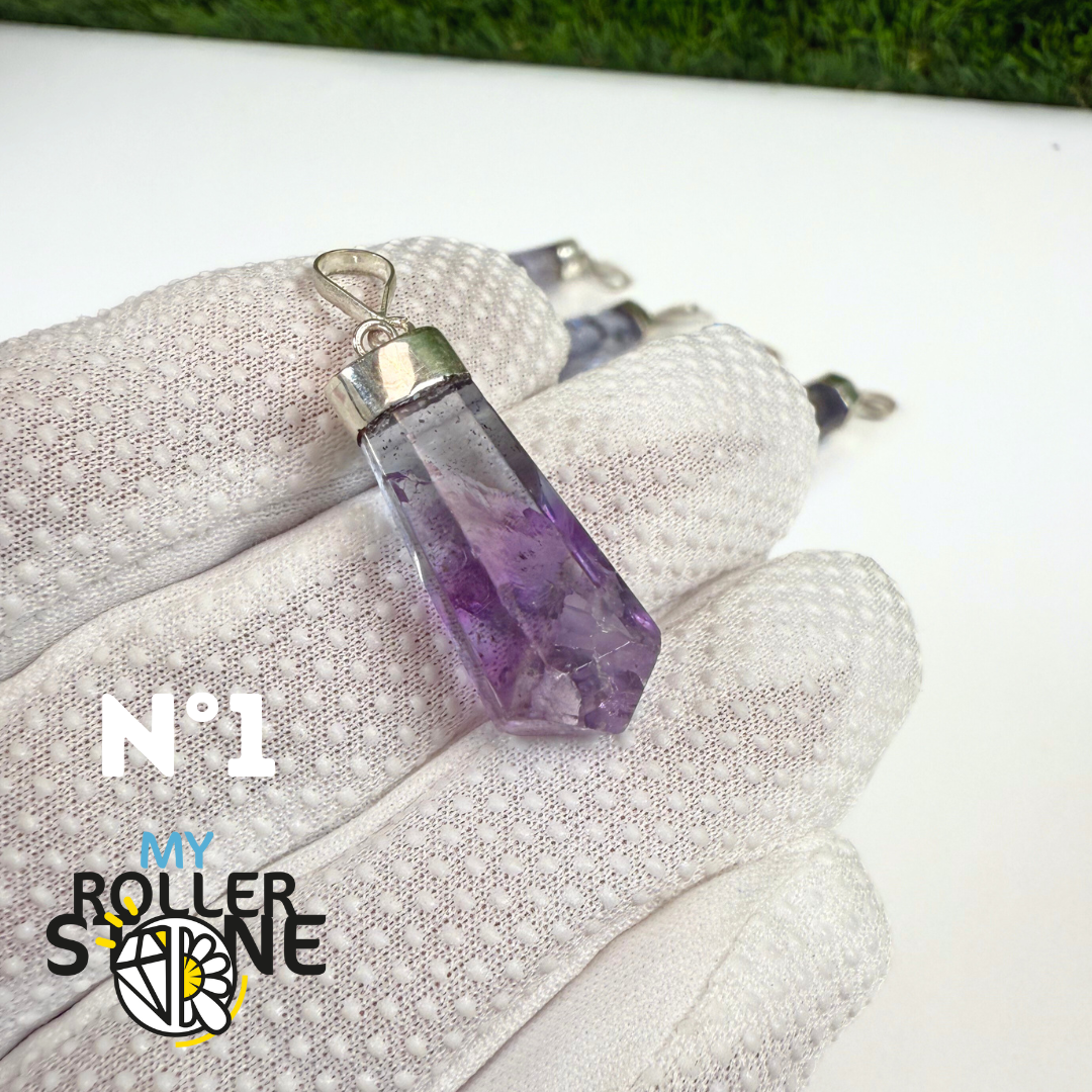 Pendentif Fluorite et Argent
