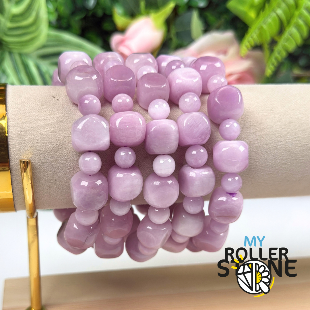Bracelet en Kunzite Rose