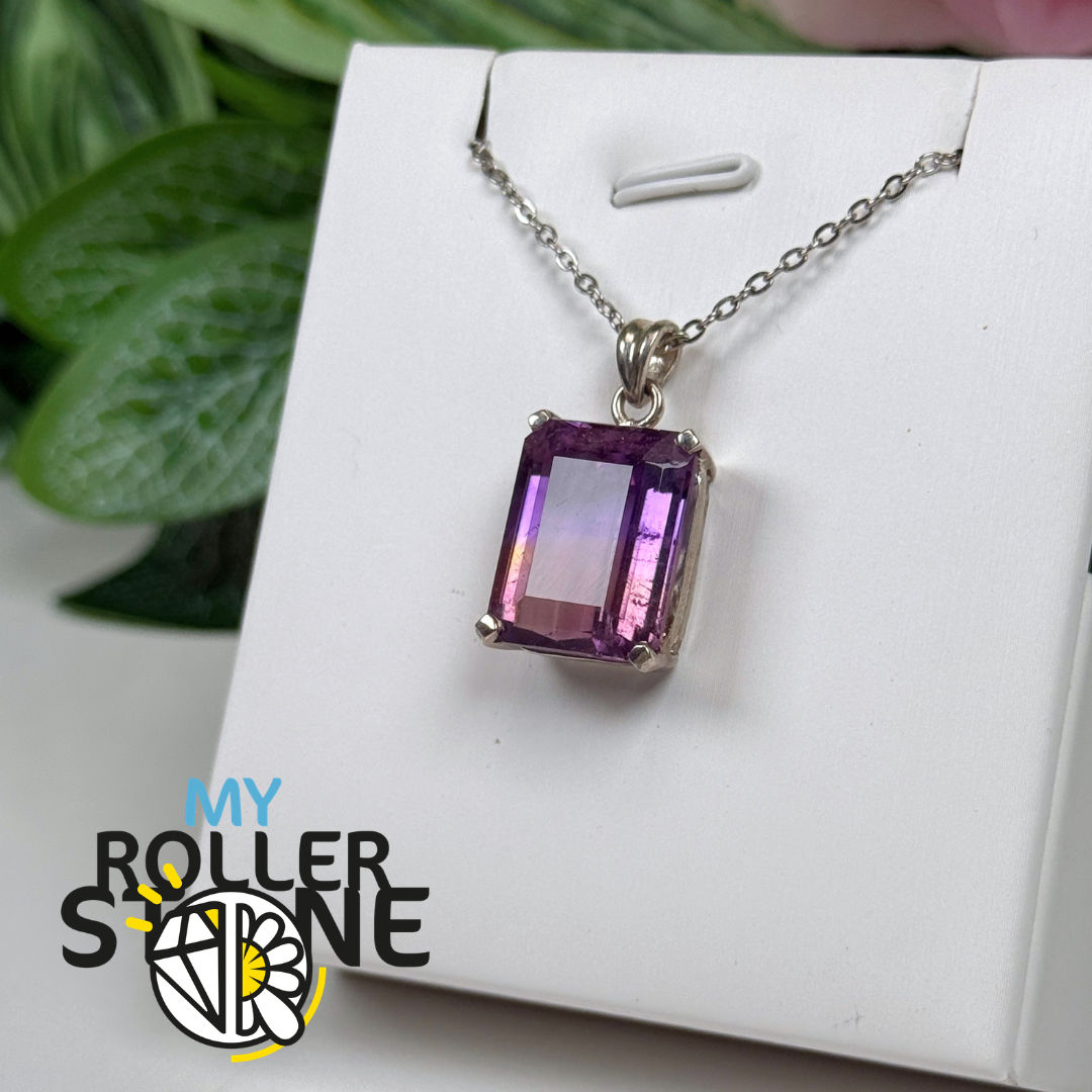 Pendentif Amétrine et Argent 925 #2S
