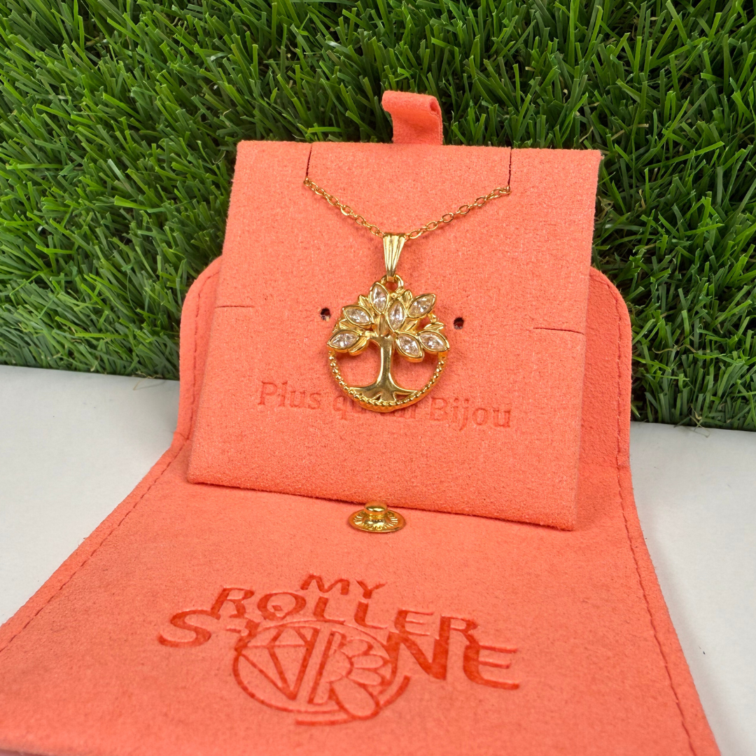 Pendentif Arbre de vie et Strass