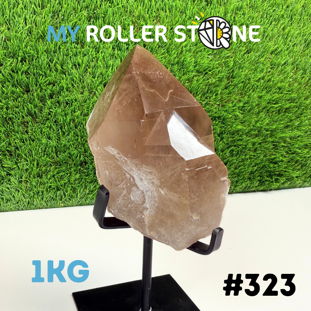 Quartz Fumé sur Support #323