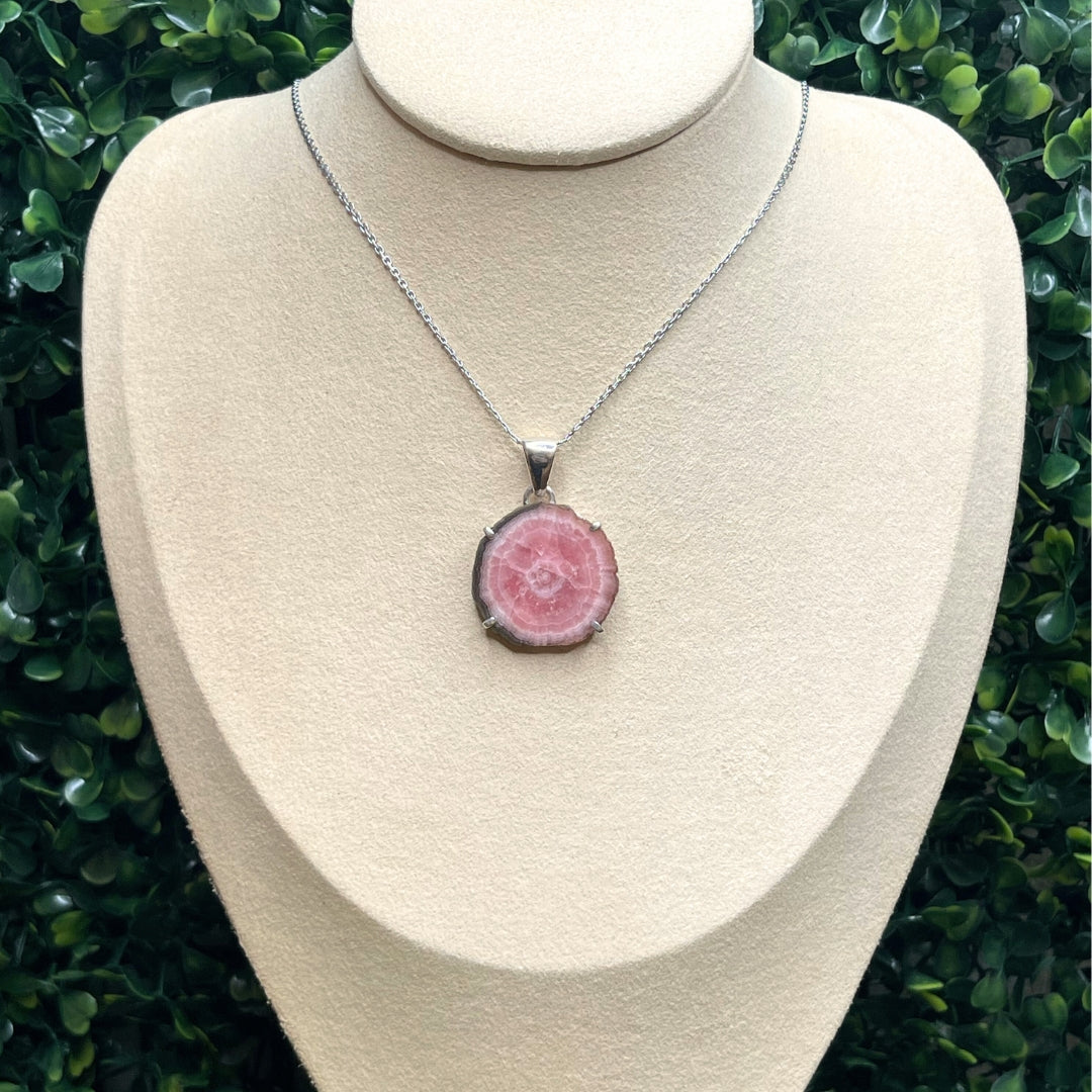 Pendentif Rhodochrosite #1