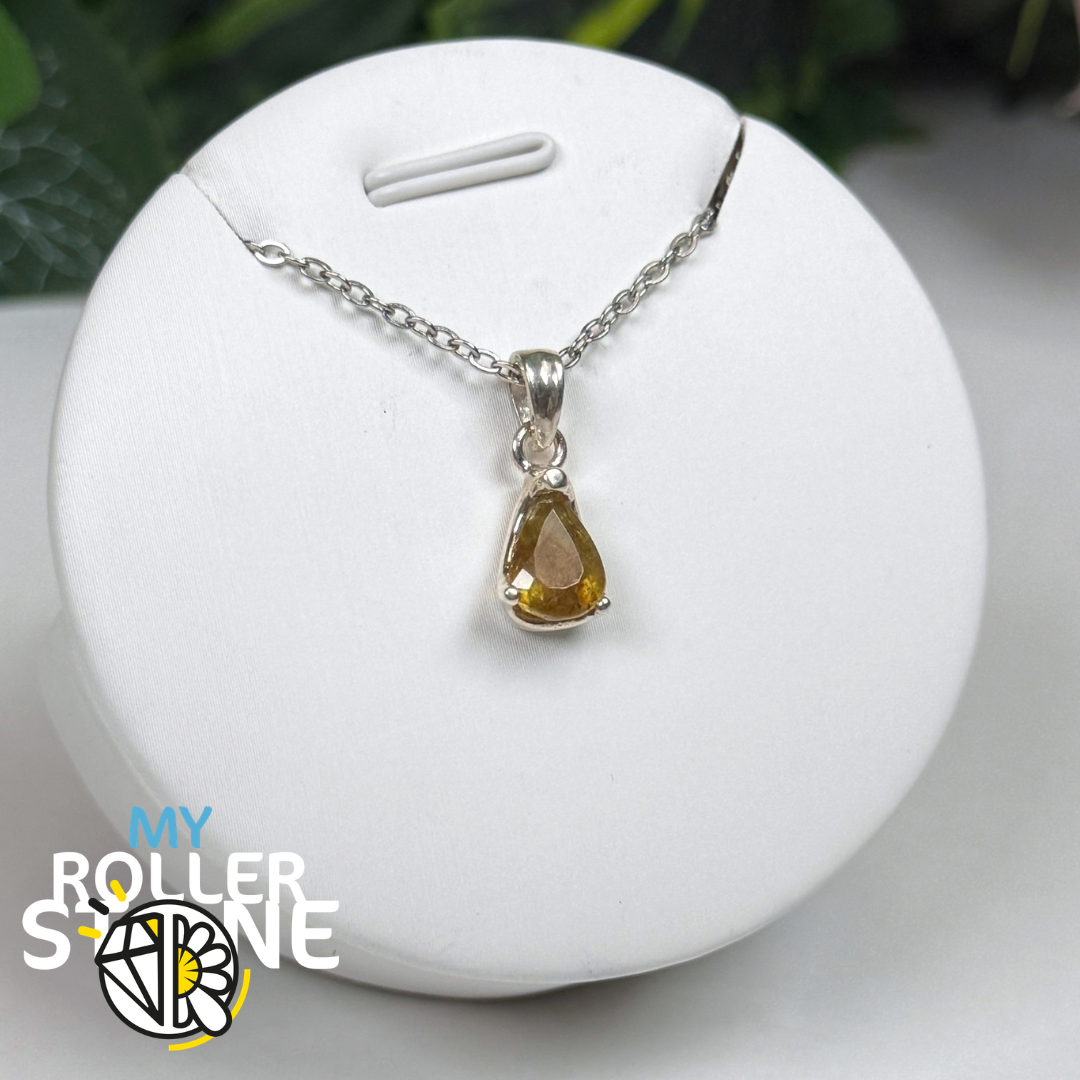 Pendentif en Sphène Argent 925 #1
