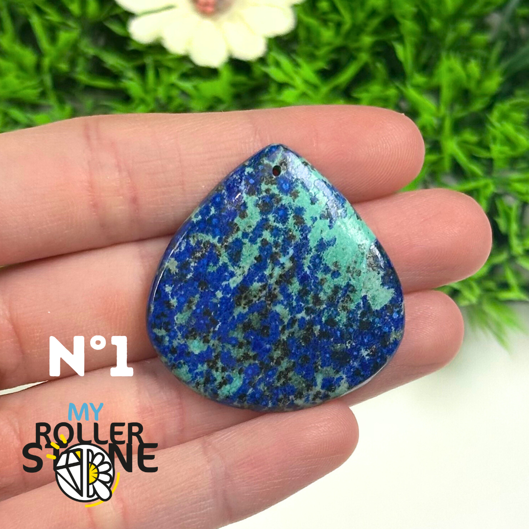Pendentif Azurite Malachite 5A