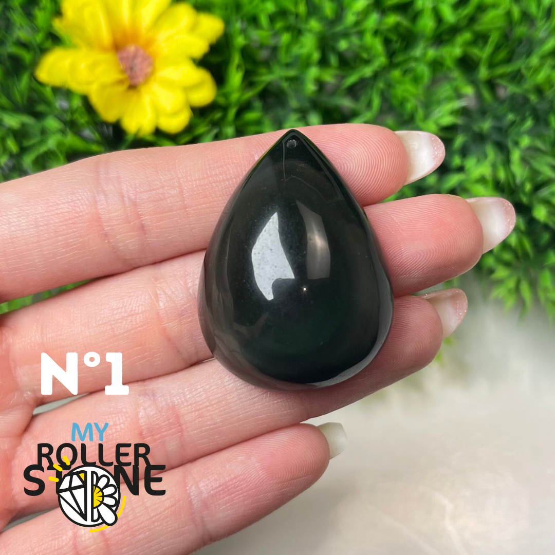Pendentif Obsidienne Arc-en-Ciel 5A (Oeil céleste)