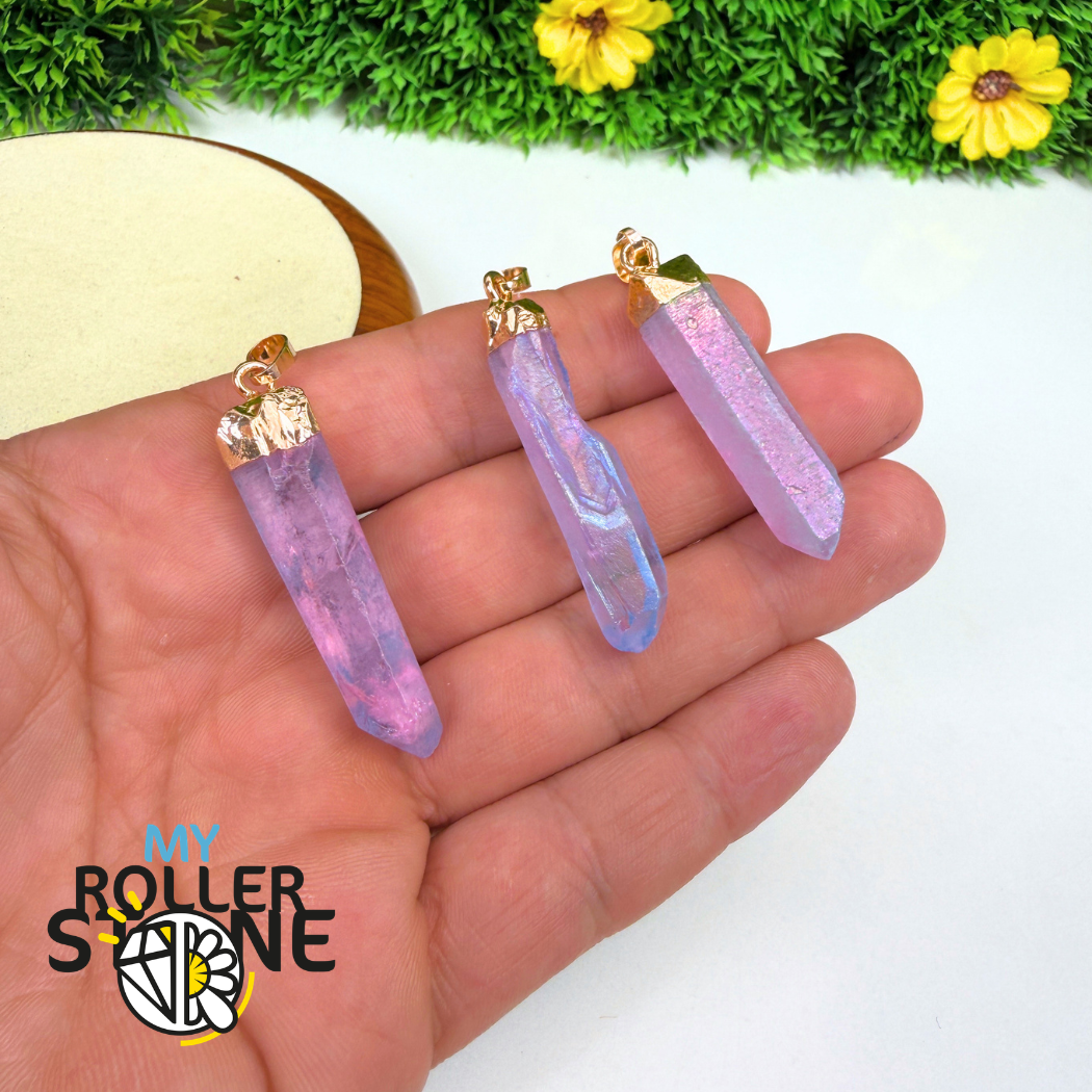 Pendentif  Quartz Aura