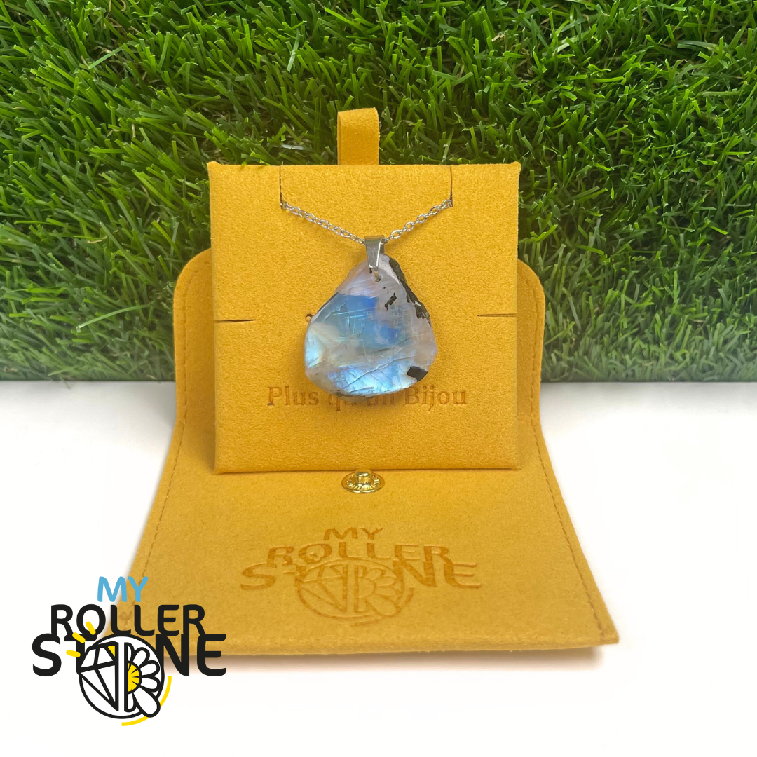 Pendentif Percé Pieristérite tranche semi brute 5A