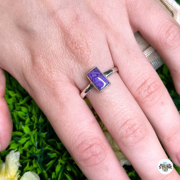 Bague Argent Sugilite #2