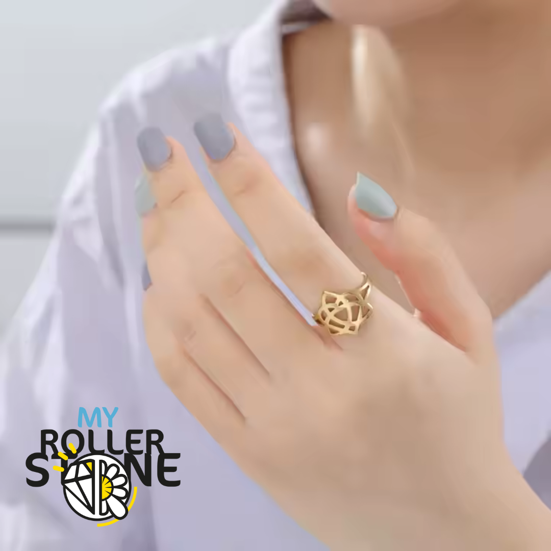 Bague nœud celtique et Coeur