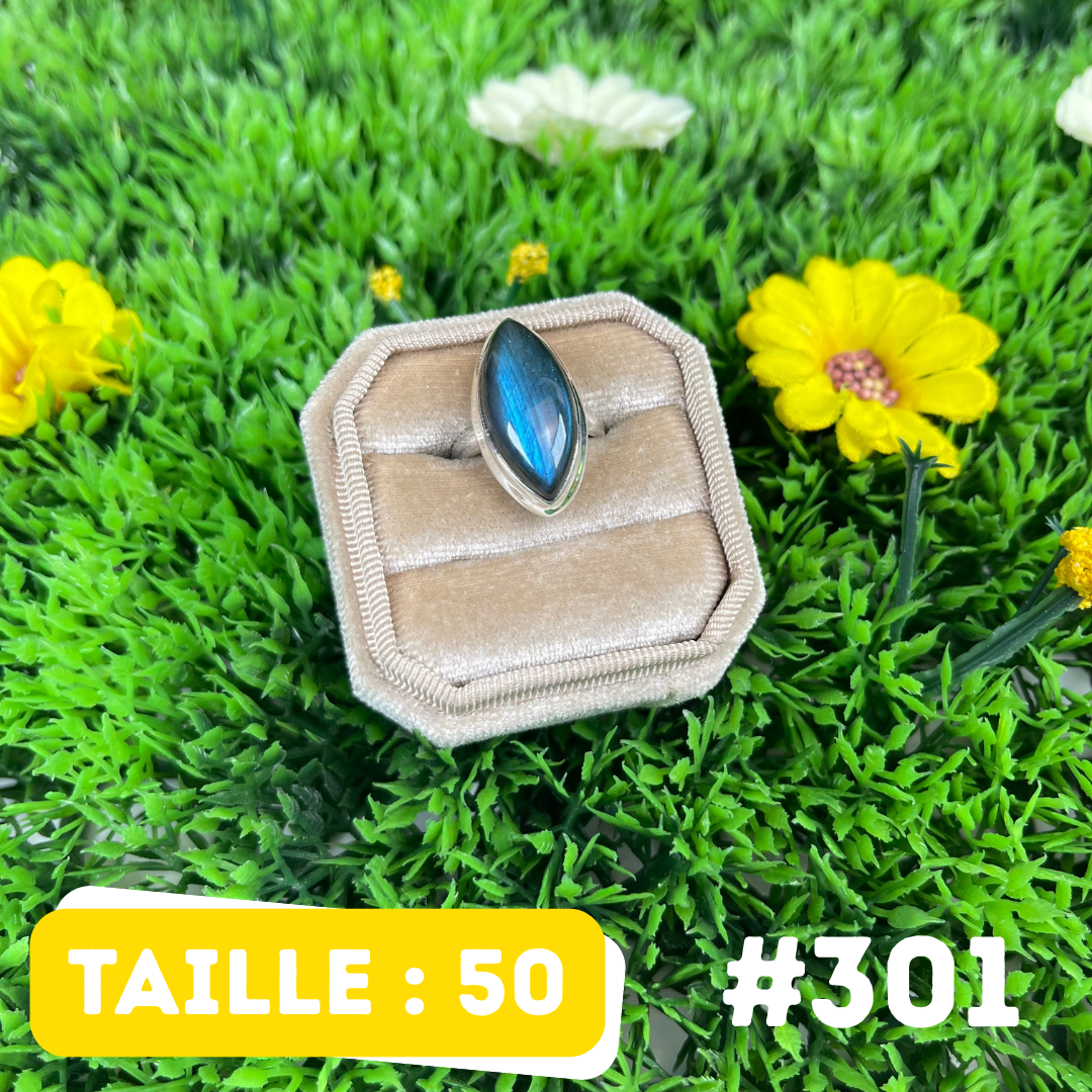 Bague Labradorite Bluefire #301
